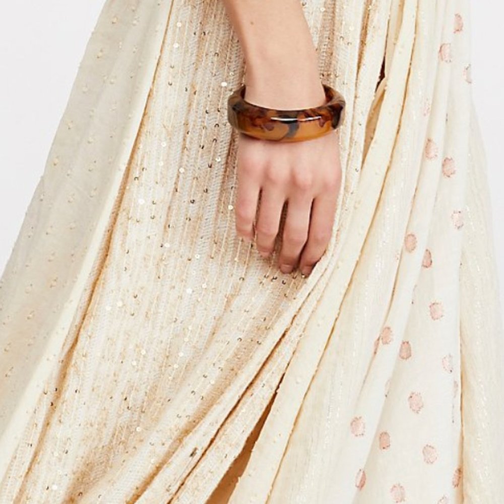 NEW Free People Amanda Strapless Midi Dress $228 - Picture 11 of 13